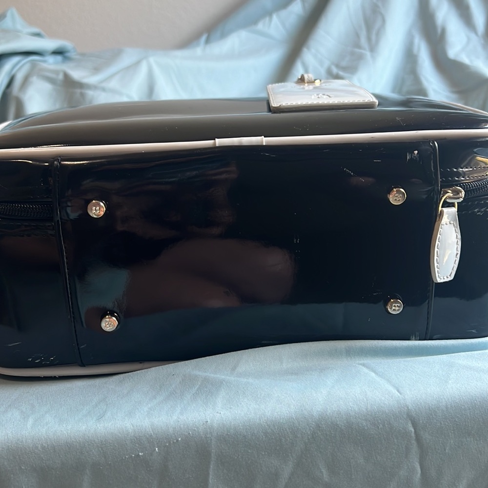 Kate Spade Patent Leather Carry On Luggage Gem